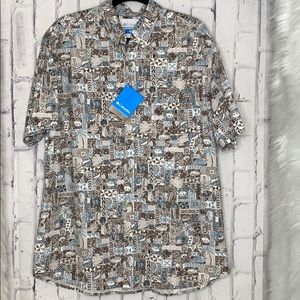 Columbia Button Up NWT